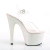 ADORE-708HMG Plateau Sandaletten Opal Rosa von Pleaser – Ansicht 5