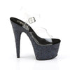 ADORE-708LG Plateau Sandaletten - Schwarz von Pleaser – Ansicht 5