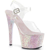 ADORE-708LG Plateau Sandaletten Opal Rosa von Pleaser