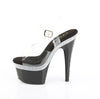 ADORE-708MLS Sandalette Plateauschuhe Schwarz von Pleaser – Ansicht 3