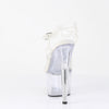 ADORE-708MMG Plateau Sandaletten Transparent von Pleaser – Ansicht 4