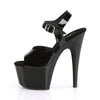 ADORE-708N Plateau Sandaletten - Schwarz von Pleaser – Ansicht 3