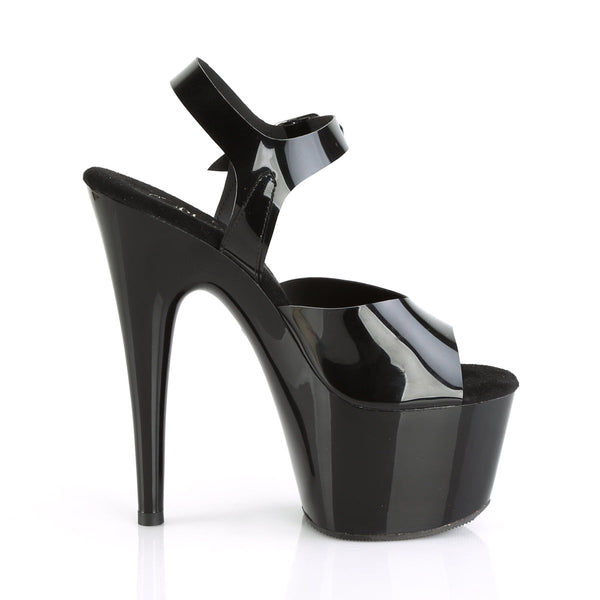 ADORE-708N Plateau Sandaletten - Schwarz von Pleaser – Ansicht 5