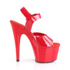 ADORE-708N Sandalette Plateauschuhe Rot von Pleaser – Ansicht 5