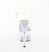 ADORE-708PREM Plateau Sandaletten Transparent TPU von Pleaser – Ansicht 4