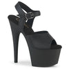 ADORE-708UL Plateau Sandaletten Schwarz Matt von Pleaser