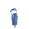 ADORE-709 Plateau Sandaletten - Blau von Pleaser – Ansicht 4