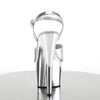 ADORE-709 Plateau Sandaletten Silber Chrom von Pleaser – Ansicht 4
