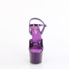 ADORE-709GP Plateau Sandaletten Lila von Pleaser – Ansicht 2
