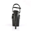 ADORE-709LS Plateau Sandaletten Lack Schwarz von Pleaser – Ansicht 4