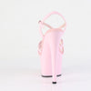 ADORE-713 Plateau Sandaletten Rosa Lack von Pleaser – Ansicht 4