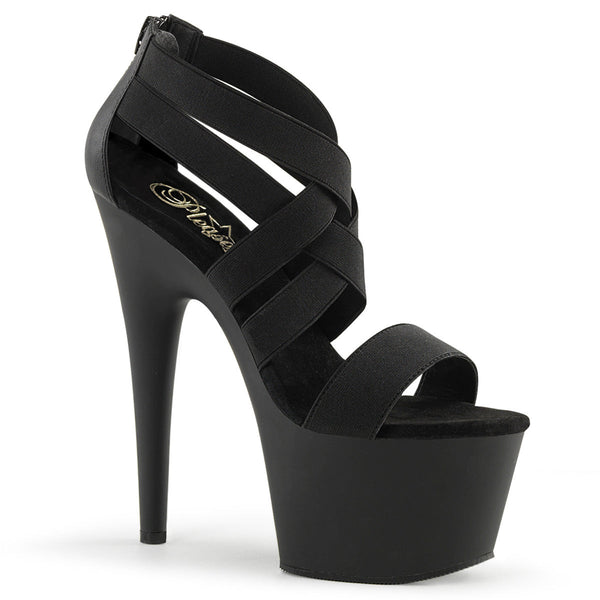 ADORE-769 Plateau Sandaletten Schwarz von Pleaser