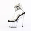 ADORE-791-2RS Plateau Sandaletten Schwarz/Transparent von Pleaser – Ansicht 3