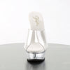 ALLURE-601 Plateau Pantoletten Transparent von Pleaser – Ansicht 2