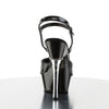 ALLURE-609 Plateau Sandaletten - Schwarz von Pleaser – Ansicht 4