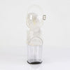 AMAZE-808 Plateau Sandaletten/Transparent von Pleaser – Ansicht 2
