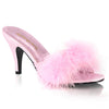 AMOUR-03 Pantoletten von Baby Pink | Fabulicious