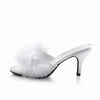 AMOUR-03 Pantoletten - Weiß von Fabulicious – Ansicht 3