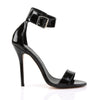 AMUSE-10 Sandaletten Schwarz Lack von Pleaser – Ansicht 5