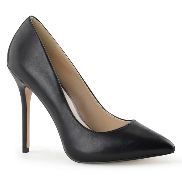 AMUSE-20 Pumps Schwarz Matt von Pleaser