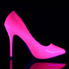 AMUSE-20 Pumps Lack Neon Fuchsia UV von Pleaser – Ansicht 5