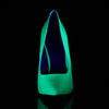 AMUSE-20 Pumps Neon Grün Lack UV von Pleaser – Ansicht 2