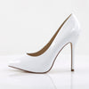 AMUSE-20 Pumps Lack Weiß von Pleaser – Ansicht 3