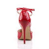 AMUSE-25 Pumps Lack Rot von Pleaser – Ansicht 4