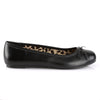 ANNA-01 Ballerina Schuhe Schwarz Matt Leo von Pleaser Pink Label – Ansicht 5