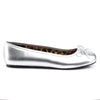 ANNA-01 Ballerina Schuhe Silber von Pleaser Pink Label – Ansicht 5