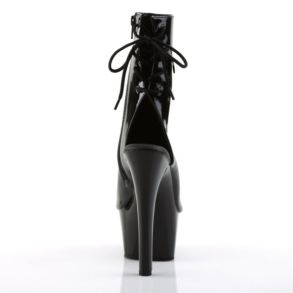 ASPIRE-1018 Plateau Stiefeletten Schwarz Lack von Pleaser – Ansicht 4