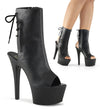 ASPIRE-1018 Plateau Stiefeletten Schwarz Matt von Pleaser – Ansicht 5