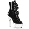 ASPIRE-1021 Plateau Stiefeletten - Schwarz von Pleaser