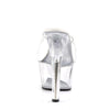 ASPIRE-601 Plateau Pantoletten Transparent von Pleaser – Ansicht 4