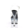 ASPIRE-608STD Plateau Sandaletten Schwarz/Transparent von Pleaser – Ansicht 4