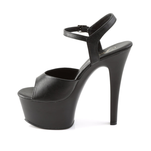 ASPIRE-609 Plateau Sandaletten Schwarz von Pleaser – Ansicht 3