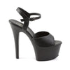 ASPIRE-609 Plateau Sandaletten Schwarz von Pleaser – Ansicht 5