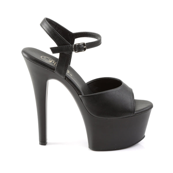 ASPIRE-609 Plateau Sandaletten Schwarz von Pleaser – Ansicht 5
