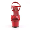 ASPIRE-609 Sandalette Plateauschuhe Rot von Pleaser – Ansicht 2