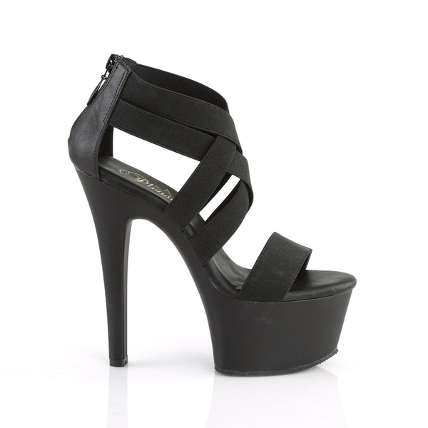 ASPIRE-669 Plateau Sandaletten - Schwarz von Pleaser – Ansicht 5