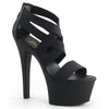 ASPIRE-669 Plateau Sandaletten - Schwarz von Pleaser
