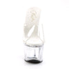 BEAU-601 Plateau Pantoletten Transparent von Pleaser – Ansicht 2