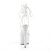 BEJEWELED-1018DM-7 Plateau Stiefeletten transparent von Pleaser – Ansicht 4