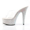 BEJEWELED-601DM Plateau Pantoletten - Silber von Pleaser – Ansicht 3