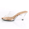 BELLE-301 Plateau Pantoletten schwarz von Fabulicious – Ansicht 3