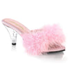 BELLE-301F Pantoletten Baby Pink von Fabulicious