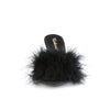 BELLE-301F Pantoletten - Schwarz von Fabulicious – Ansicht 2