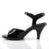 BELLE-309 Sandaletten Schwarz von Fabulicious – Ansicht 3