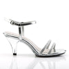 BELLE-316 Sandaletten Silber Glitzer von Fabulicious – Ansicht 5
