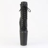 BEWITCHED-1020 Plateau Pony Stiefeletten - Schwarz Matt von Pleaser – Ansicht 2